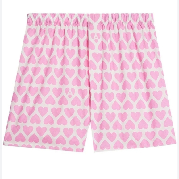 Ami Alexandre Mattiussi Other - Ami Alexandre Mattiussi Pink Boxers With Motif Of Hearts; NWT